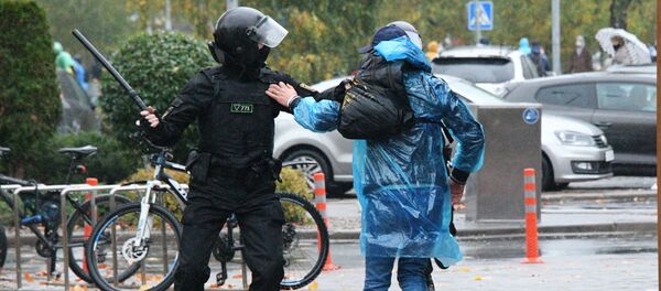 На акции протеста в Минске - Sputnik Беларусь