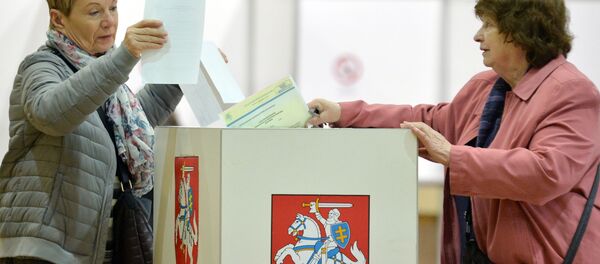 Выборы в Литве - Sputnik Беларусь