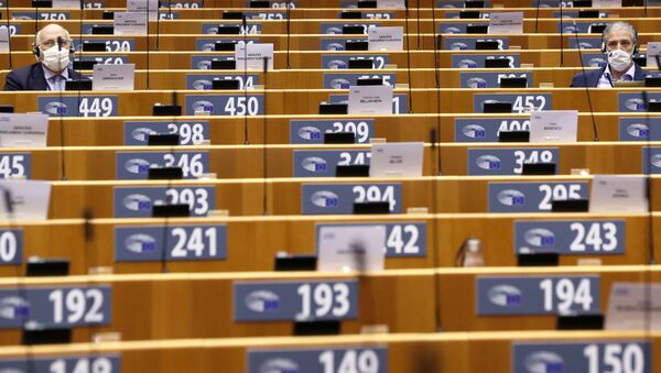 Сессия парламента ЕС в Брюсселе - Sputnik Беларусь