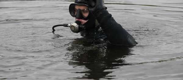 Водолаз из Борисова Максим Бабич - Sputnik Беларусь