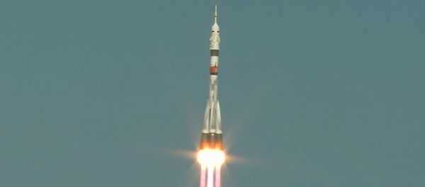 Сверхбыстрая ракета доставила экипаж на Байконур всего за три часа Сверхбыстрая ракета доставила экипаж на Байконур всего за три часа - Sputnik Беларусь