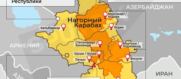 Семь районов вокруг Карабаха и казанская формула - Sputnik Беларусь