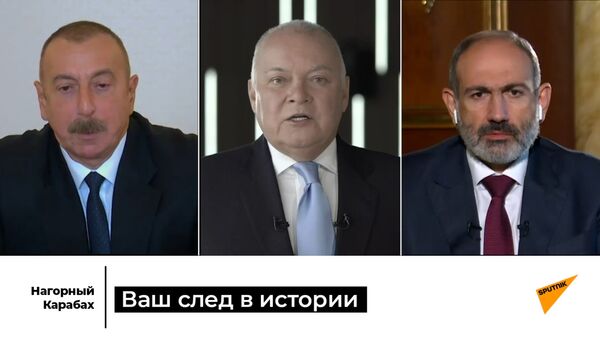 Алиев и Пашинян о жестокости военной компании в Нагорном Карабахе и ее итогах, видео - Sputnik Беларусь