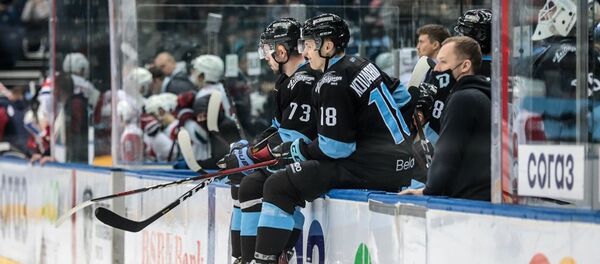 Хоккеисты минского Динамо - Sputnik Беларусь