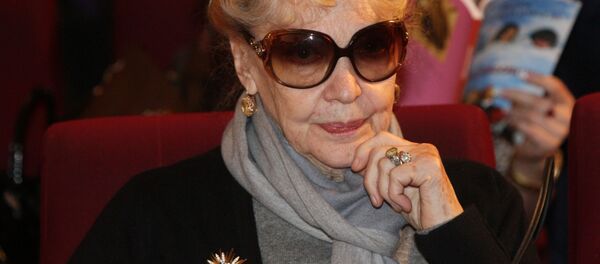 Актриса Ирина Скобцева на премьере фильма режиссера Сергея Соловьева Одноклассники - Sputnik Беларусь
