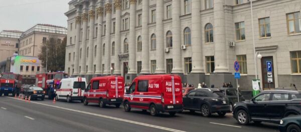 Пожарная сигнализация сработала в административном здании на улице Кирова в Минске - Sputnik Беларусь