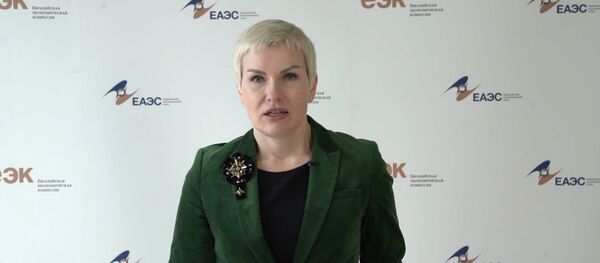 Памочнік старшыні Калегіі еўразійскай эканамічнай камісіі Ія Малкіна Памочнік старшыні Калегіі еўразійскай эканамічнай камісіі Ія Малкіна - Sputnik Беларусь