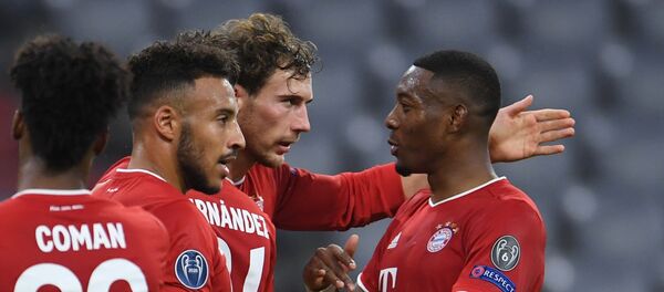 Футболисты мюнхенской Баварии - Sputnik Беларусь