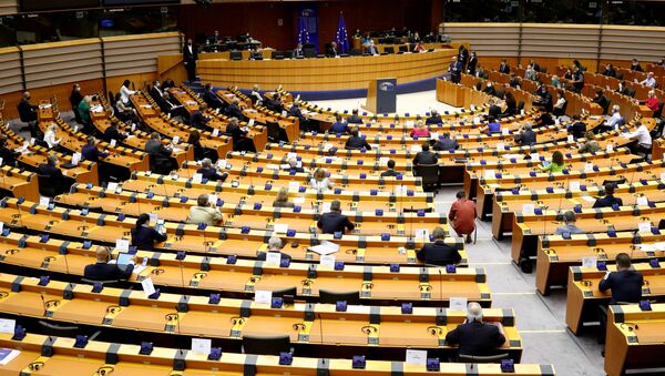 Пленарное заседание парламента ЕС в Брюсселе - Sputnik Беларусь