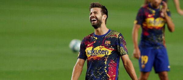 Испанский футболист Жерар Пике - Sputnik Беларусь