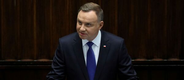 Прэзідэнт Польшчы Анджэй Дуда Прэзідэнт Польшчы Анджэй Дуда - Sputnik Беларусь
