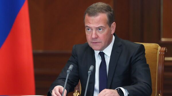 Заместитель председателя Совбеза РФ Дмитрий Медведев - Sputnik Беларусь