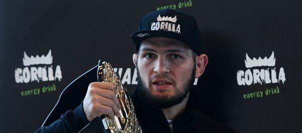 Российский боец Хабиб Нурмагомедов - Sputnik Беларусь