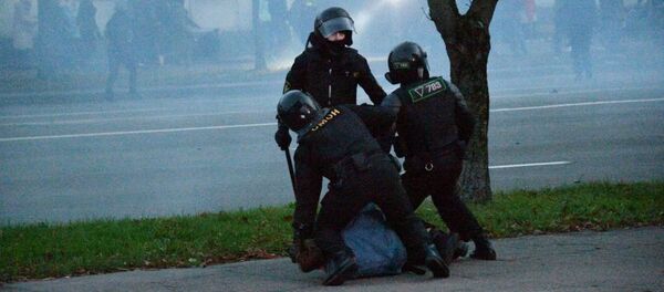 Задержания на улице Орловской - Sputnik Беларусь