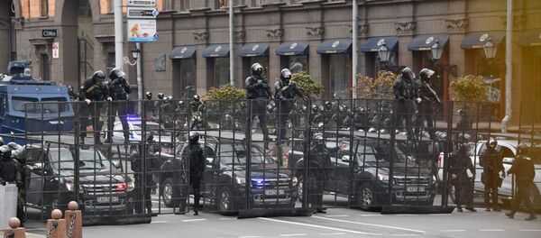 Перекрытие улицы Ленина 25 октября - Sputnik Беларусь