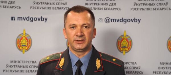 Начальник ГУВД Мингорисполкома Иван Кубраков - Sputnik Беларусь