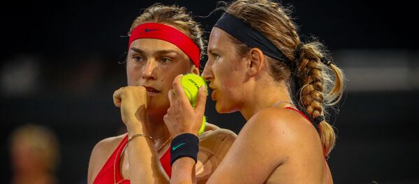 Виктория Азаренко и Арина Соболенко - Sputnik Беларусь