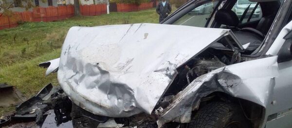 На месте аварии - Sputnik Беларусь