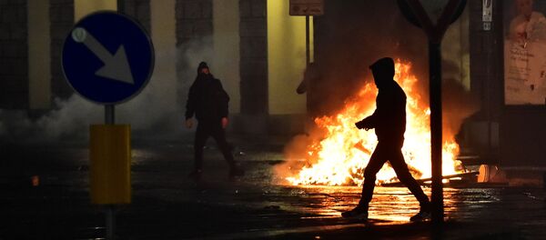 Протесты в Италии - Sputnik Беларусь