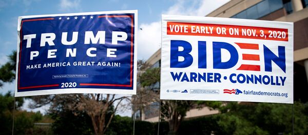 Плакаты на выборах в США - Sputnik Беларусь