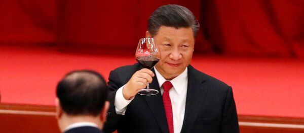 Председатель Компартии Китая Си Цзиньпин Председатель Компартии Китая Си Цзиньпин - Sputnik Беларусь