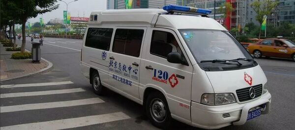 Автомобиль службы скорой помощи Китая - Sputnik Беларусь