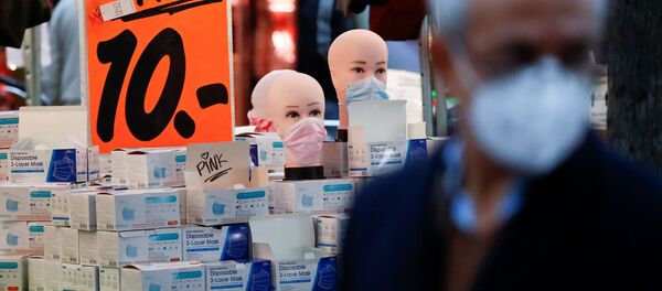 Продажа медицинских масок в Германии Продажа медицинских масок в Германии - Sputnik Беларусь