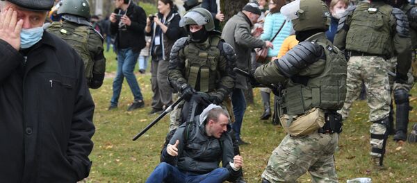 Марш на Дзяды в Минске 1 ноября - Sputnik Беларусь