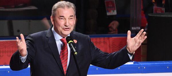 Президент Федерации хоккея России (ФХР) Владислав Третьяк - Sputnik Беларусь