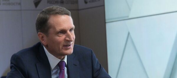 Интервью директора СВР С. Нарышкина РИА Новости - Sputnik Беларусь