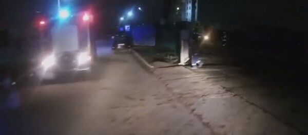 Пожар на новостройке - Sputnik Беларусь