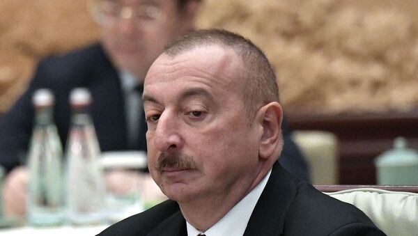 Президент Азербайджана Ильхам Алиев  - Sputnik Беларусь