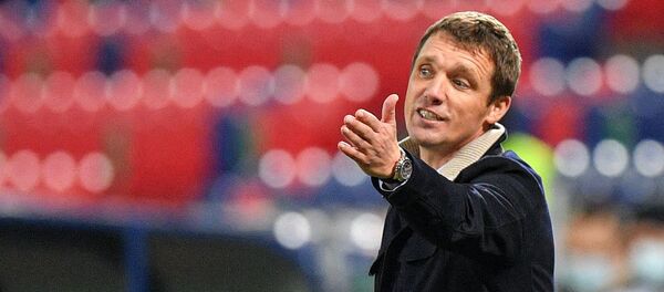 Главный тренер ЦСКА Виктор Ганчаренко - Sputnik Беларусь