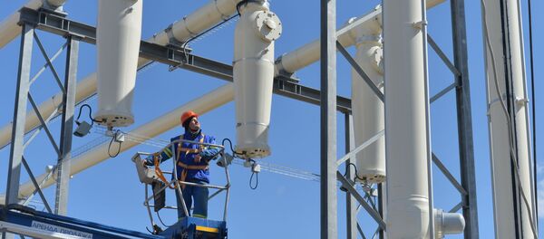 Строительство Белорусской АЭС - Sputnik Беларусь