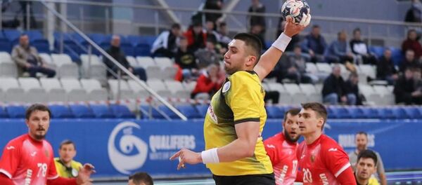 Гандбольный матч между сборными России и Украины - Sputnik Беларусь