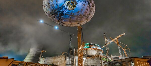 Строительство белорусской АЭС в Островце - Sputnik Беларусь