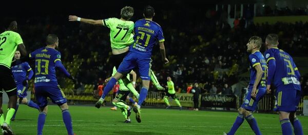 Матч чемпионата Беларуси по футболу Шахтер - БАТЭ - Sputnik Беларусь