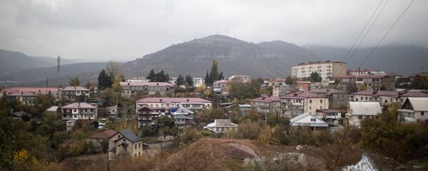 Нагорны Карабах падчас абвастрэння канфлікту Нагорны Карабах падчас абвастрэння канфлікту - Sputnik Беларусь