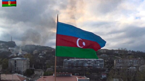 Флаг Азербайджана - Sputnik Беларусь