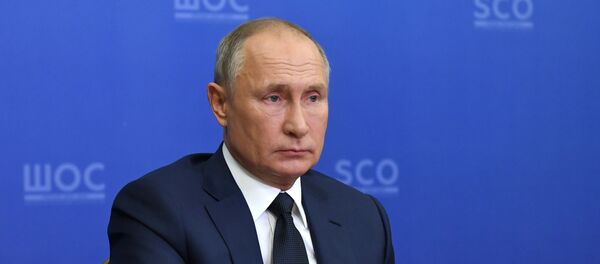 Президент России Владимир Путин провел заседание Совета глав государств - членов ШОС Президент России Владимир Путин провел заседание Совета глав государств - членов ШОС - Sputnik Беларусь