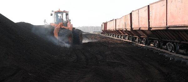 Как в полесских болотах работает торфобрикетный завод? Как в полесских болотах работает торфобрикетный завод? - Sputnik Беларусь