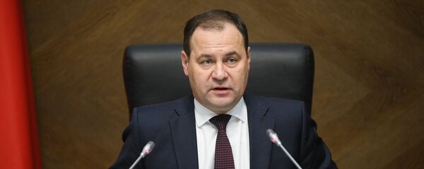Прэм'ер-міністр Беларусі Раман Галоўчанка Прэм'ер-міністр Беларусі Раман Галоўчанка - Sputnik Беларусь