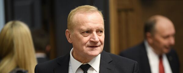 Старшыня Прэзідыума НАН Беларусі Уладзімір Гусакоў Старшыня Прэзідыума НАН Беларусі Уладзімір Гусакоў - Sputnik Беларусь