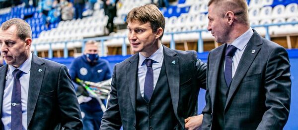 Тренерский штаб хоккейного клуба Динамо-Минск - Sputnik Беларусь