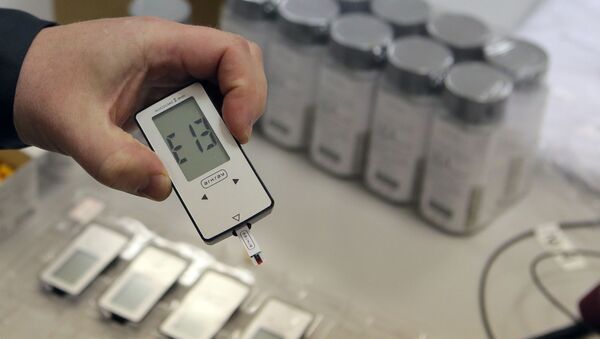 Глюкометр для измерения глюкозы в крови  - Sputnik Беларусь