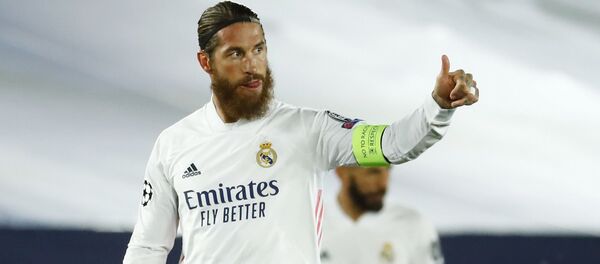 Испанский футболист Серхио Рамос - Sputnik Беларусь