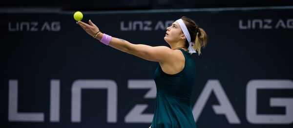 Беларуская тэнісістка Арына Сабаленка Беларуская тэнісістка Арына Сабаленка - Sputnik Беларусь