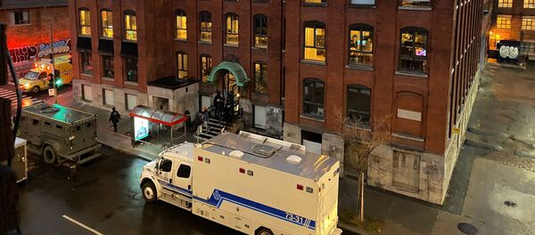 Специоперация на месте, где якобы был захвачены заложники - Sputnik Беларусь