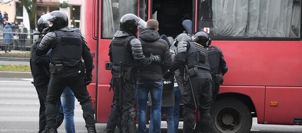 Задержание 15 ноября в Минске - Sputnik Беларусь