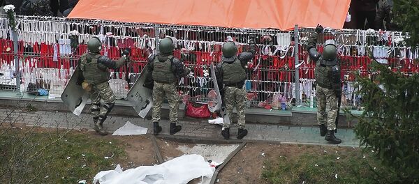 Я выходжу: як прайшла акцыя пратэсту ў Мінску - відэа Я выходжу: як прайшла акцыя пратэсту ў Мінску - відэа - Sputnik Беларусь